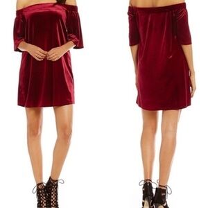 GB Gianni Bini Velvet Dress